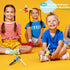 12 Pack Flying Toy Hand Helicopter - Plastic Flying Planes for Kids Outdoor Party Favors, Birthday Gift, Random Color
