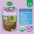 Plum Organics Super Smoothie Organic Toddler Food, Pear, Sweet Potato, Spinach, Blueberry, Bean, Oat, 4 oz (Pack of 4)