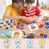 CVC Word Educational Toy Spelling Games, Montessori Learning Toys Gifts for 3-6 Years Old Kids, 60 Sight Words