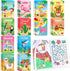 BenLouis 24 Pcs Summer Mini Coloring Books Kids Pool Beach Party Favors