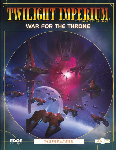 Genesys Roleplaying Game War for The Throne SOURCEBOOK - Epic Space Adventure for Kids & Adults