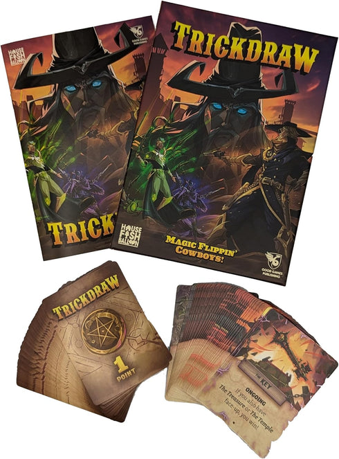 Fast Paced Card Game - TRICKDRAW with Magic Flippin' Cowboys Strategy
