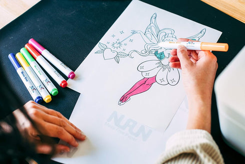 NuFun Activities Mess Free Paper - Kids Create No Mess Wonders, 50 Blank Pages