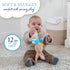Kids Preferred Beatrix Potter Peter Rabbit Flat Sensory Blanky Interactive Baby Teether Toy with Crinkle Sounds, Soft
