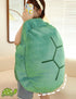 40 Inch Wearable Turtle Shell Pillow - Plush Turtle Stuffed Animal Dress Up Cushion for Adults