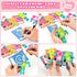 Amplov 28 Pack Valentines Day Gifts for Kids Space Astronaut Robot POP Fidget Spinner Toys with Cards for School