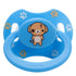 Set LittleForBig Bigshield Generation-II Big Sized Pacifier Printed - Pink Kitty and Blue Puppy