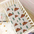 KICPOAY 52 28 Cactus Cowboy Boho Fitted Crib Sheets Stretchy Portable Playard Sheets for Baby Toddler, Breathable Soft