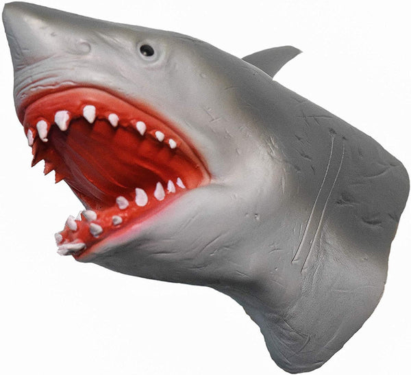 Yolococa Shark Hand Puppet, Realistic Latex Animal Hand Puppets for Children, Instagram Toys