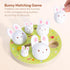 3 4 5 6 Woodtoe Easter Toys for Toddlers, Magnetic Easter Eggs, Picking Easter Bunny Toy, Montessori Toys for Year Old