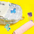 Yrinfay 89PC 46 12 DIY Unicorn Shrinking Plastic Art Kit - Pre-Cut Shapes, Markers & Accessories - Make Charms