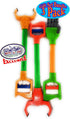 20" Set 3 Pack Matty's Toy Stop Deluxe Galaxy Grabber, Robot Hand & Robot Claw Gift Bundle