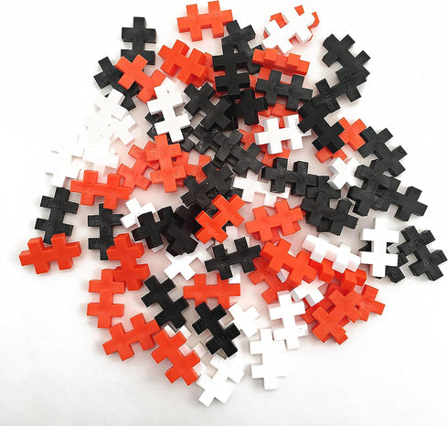 Plus Plus 3D Animal Figure Building Block Set, 70 Mini Puzzle Pieces, Fun Stem Toys - Tiger Maker Tube