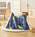 ECHERY 30" 40" Newborn Baby Wrap Swaddle Blanket Flannel Sleeping Bag Receiving Fleece Blankets x Stroller Wrap
