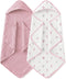 Yoofoss Hooded Baby Towels for Newborn 2 Pack 100% Muslin Organic Cotton