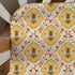 Cstdyfrv 28"x52" Vintage Bees Boho Floral Baby Crib Sheets Yellow Bees Flowers Spring Baby Sheet Nature Garden Fitted