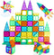 STEM Magnetic Tiles 70PCS Educational Toys for Kids Ages 3-8, Montessori Sensory
