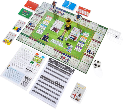 Football Champions Sports Board Game - Soccer Strategy Game for 1-4 Players, Family Fun by SanDim Creations