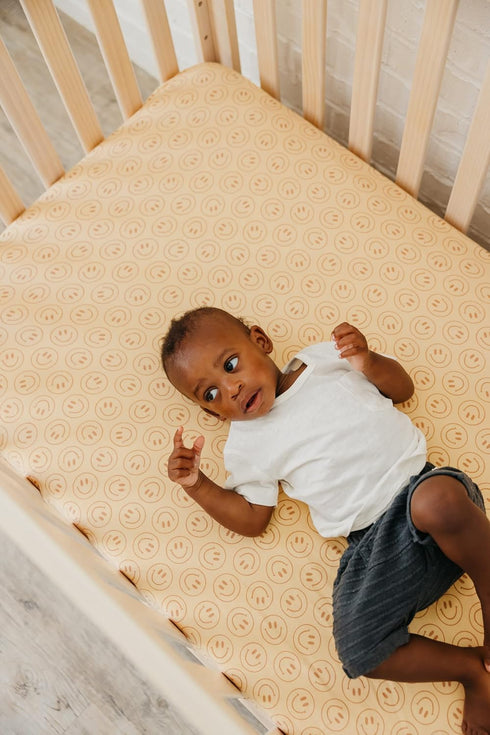Vance Premium Knit Crib Sheets for Standard Baby Mattresses