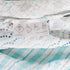 SwaddleDesigns Marquisette Receiving Swaddle Blanket, Blue Safari Fun, Soft Cotton Muslin for Babies
