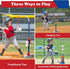 Set 3-8 VROGTIK Adjustable T-Ball for Kids | Outdoor Baseball Toy with Bat, Ball & Tee | Sports Gift for Toddlers