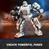 LEGO Star Wars Stormtrooper Mech 75370, Buildable Star Wars Action Figure for Kids, Features Cockpit and Buildable