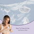 3 Modes/9 25/21/17mm Insert,2 Count Hands Free Breast Pump:Wearable Breast Pump Portable with Levels/LED Display - Low