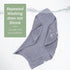 2 Pack 100% 40x40Inch SWEET DOLPHIN Muslin Baby Bath Towels Blanket - Cotton Towel for Babies, Infants, Toddlers