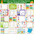 Montessori Busy Book for Toddlers 3-5, Kids Preschool Learning Book with 36 Themes, Educational Gifts