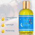 Lather Green 4 oz Nighttime Calming Baby Oil - Calms & Hydrates Babys Skin with Lavender & Chamomile