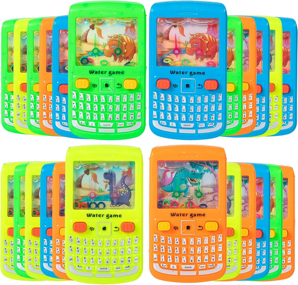 24 Pcs Handheld Water Game Party Favors - Pocket Water Ring Game for Kids' Birthday and Valentine Gifts