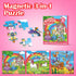36 Pieces Magnetic Puzzles for Toddlers 3-5, Airplane Car Road Trip Activities for Kids 3-6 Years