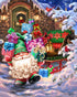 Springbok - Filling The Sleigh - 500 Piece Jigsaw Puzzle - Santa Gnome Filling Christmas Sleigh with Gifts