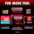 260 Couples Conversation Starter Card Game for Adults - Spicy & Romantic Questions for Relationships - Date Night Idea