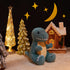 TCBunny Baby Dinosaur Bedtime Stuffed Animal, 12" Plush Toy for Birthday, Valentine, Christmas (T-Rex, Blue)