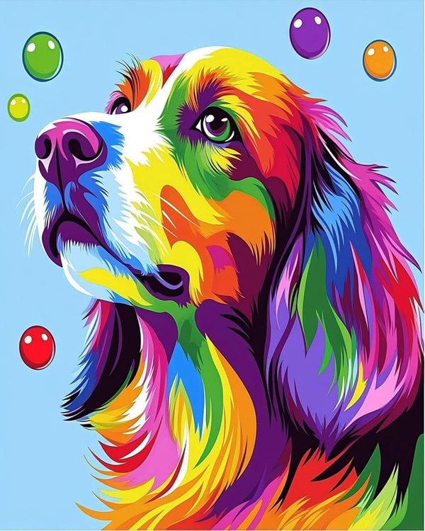 Maomaomi Paint by Numbers DIY Acrylic Painting Kit for Kids & Adults