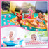 200 Pcs Tiny Pink Rubber Pig Bath Toy Bulk, Float and Squeak Piggy Bathtub Toys for Baby Shower Party Supplies