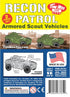 TimMee RECON PATROL Armored Cars, OD Green Plastic Army Men Scout Vehicles