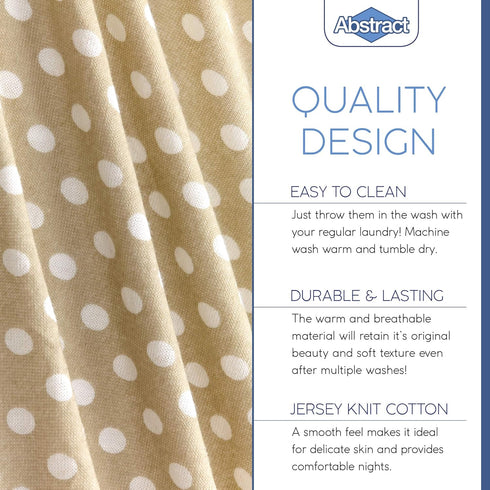 Abstract 28"x52" Cotton Crib Sheets - Fitted Crib Sheet for Standard Crib Mattress - Ultra Soft Crib Sheets for Boys