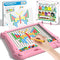 Ci Vetch 2-IN-1 Large Magnetic Drawing Board for Toddlers Kids, Magnetic Color and Number
