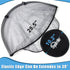 Mosquito Net for Baby Car Seats – Infant Car Seat Insect Mesh Net with Zipper - Universal Fit, Premium Quality: Machine Washable - Gray by Sysmie