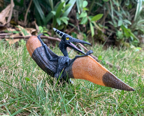 Gemini&Genius Pterodactyl Dinosaur Toys, Flying Dinosaur Figurine, Pteranodon Model Great Gifts and Cake Toppers