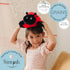 Cozy Ladybug - Microwavable & Weighted Plush Stuffed Animal - Heated Plushie for Warmth - Cute, Soft, Toy for Adults