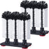 Havawish 2 Pack Water Bottle Cleaning Brush with Suction Base, 3 Head Bristle