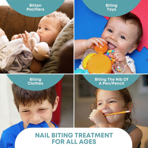 100% 21 Control-It Natural Nail Biting & Thumb Sucking Solution | Natural Kid Safe Bitter Taste Deterrent | Gentle on