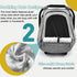 Cozy beatoutou Baby Car Seat Cover,Patented Waterproof Baby Carseat Cover for Boys & Girls,Infant Car Seat Cover Canopy