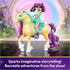 Unicorn Academy, Ava & Leaf Set with 2 Riding Accessories & Hair Styling Tool, Dolls & Unicorn Toys for Girls