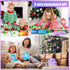 9 7.8 6 Inch(Starry Youyole Pcs Fidget Marble Maze Mat Bulk, Soft Fabric Tactile Sensory Cloth Stress Relief Toys