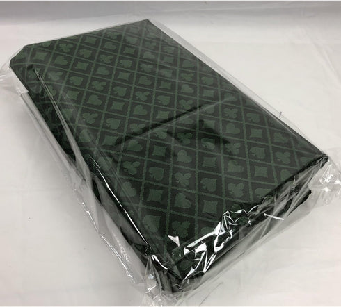108X60 Inch Speed Cloth Poker Table Fabric - Section of Suited Casino Card Game Table Felt Top Cover - Green