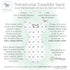 Set, 3-6 Amazing Baby Gift On Safari and Sterling, Mo Transitional Swaddle Sack with Arms Up Half-Length Sleeves